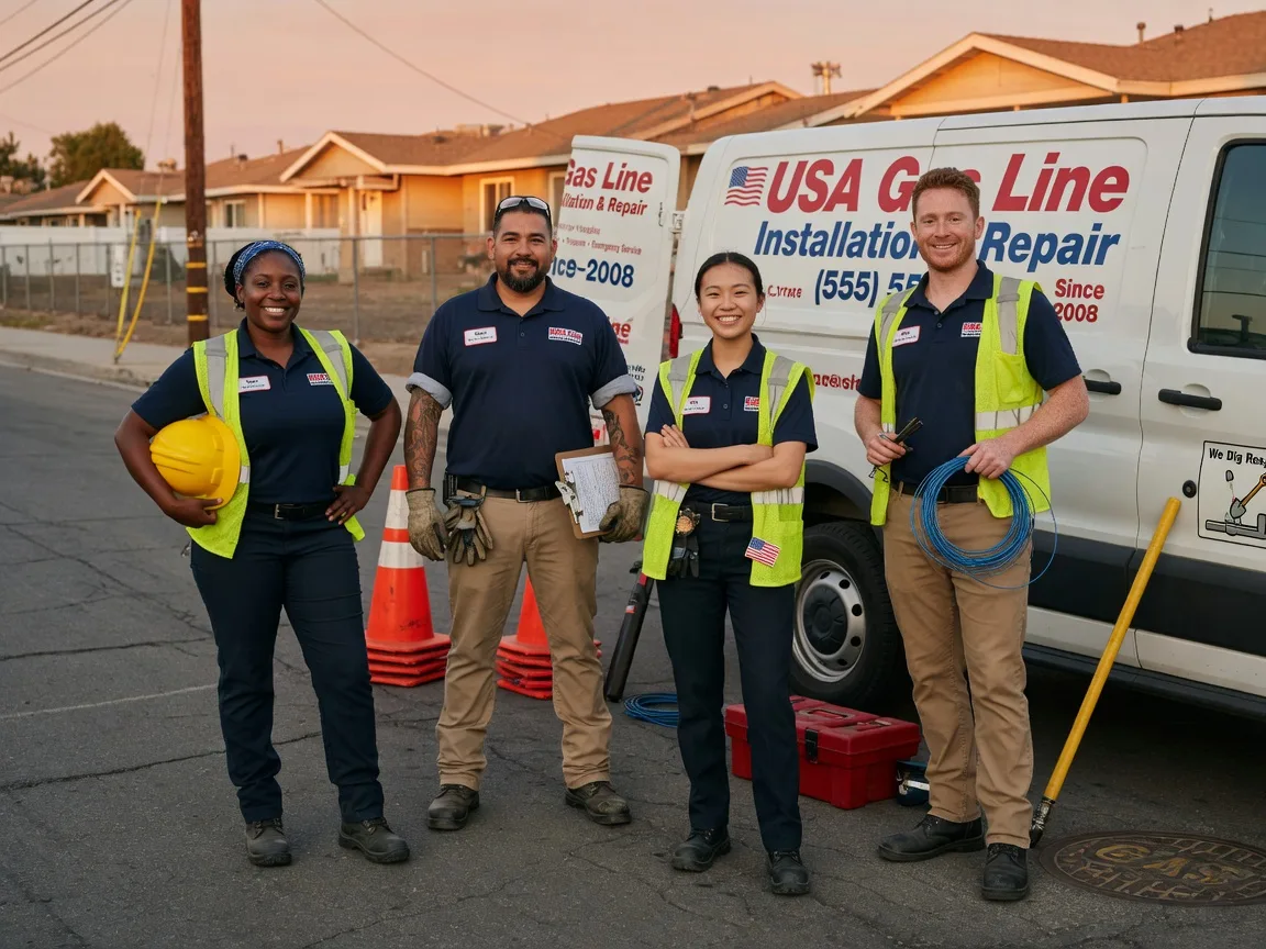 Gas Line Installation company in Energy, TX